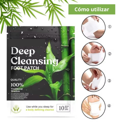 Eliminador de toxinas para pies - Detox Deep