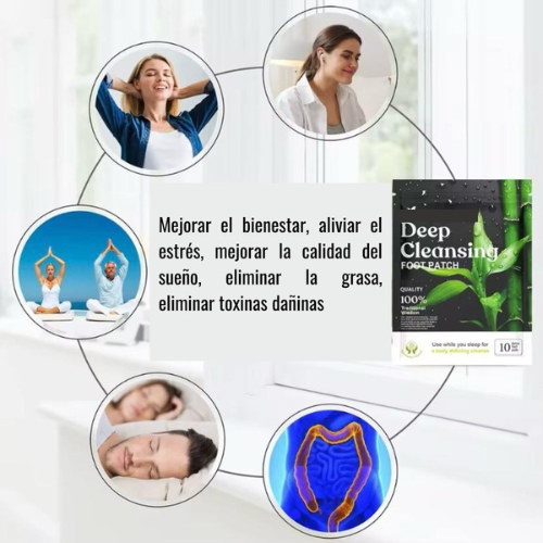 Eliminador de toxinas para pies - Detox Deep