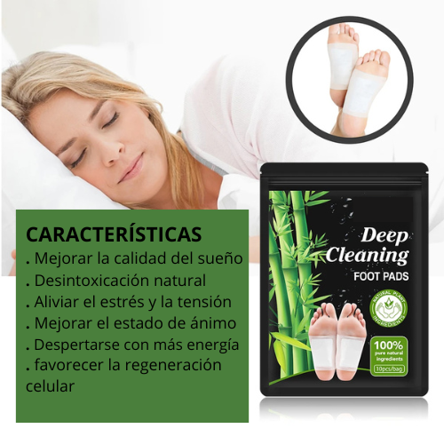 Eliminador de toxinas para pies - Detox Deep